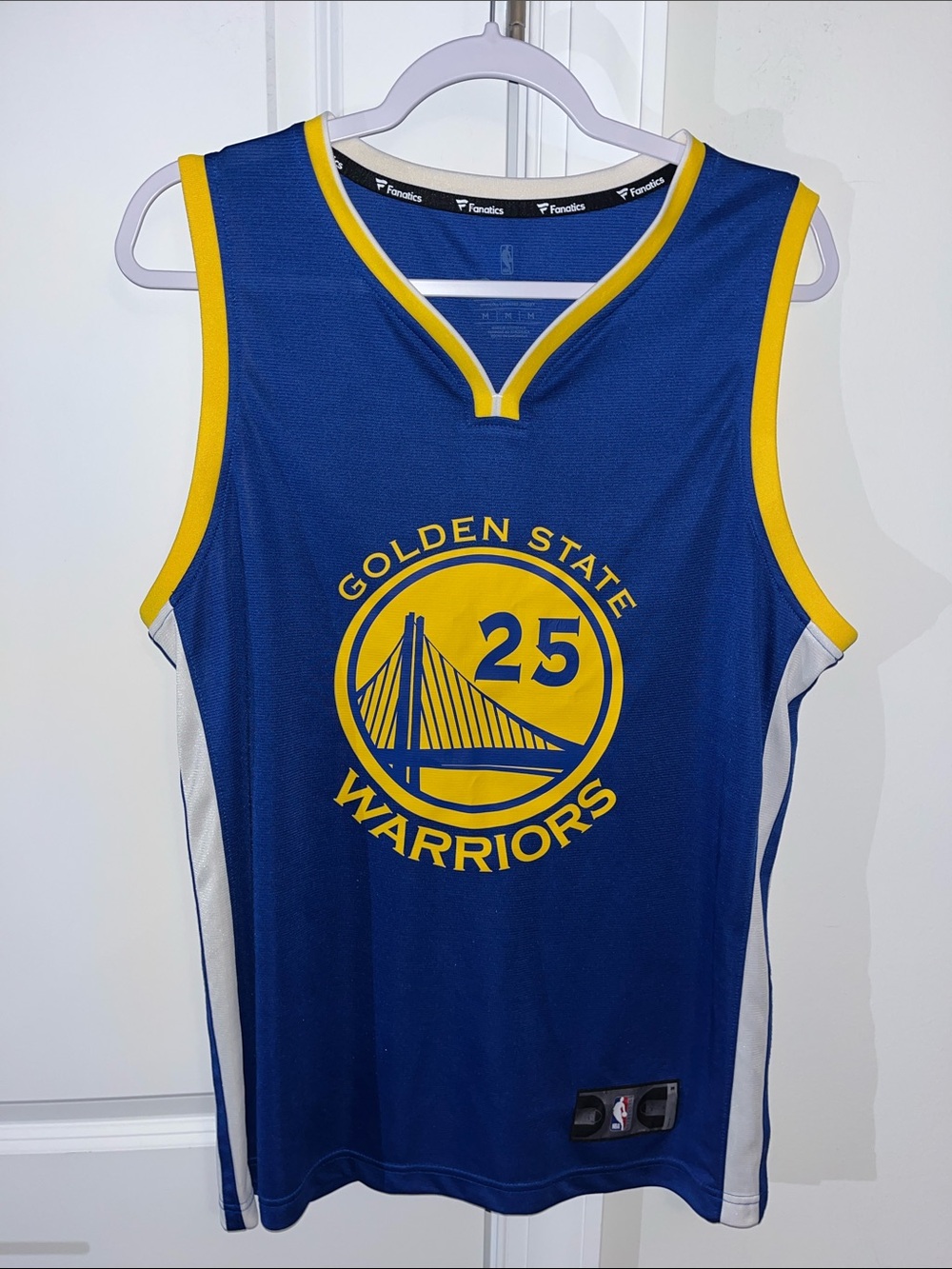 Sparks Custom Fanatics Blue basketball nba golden state warriors jersey M men’s